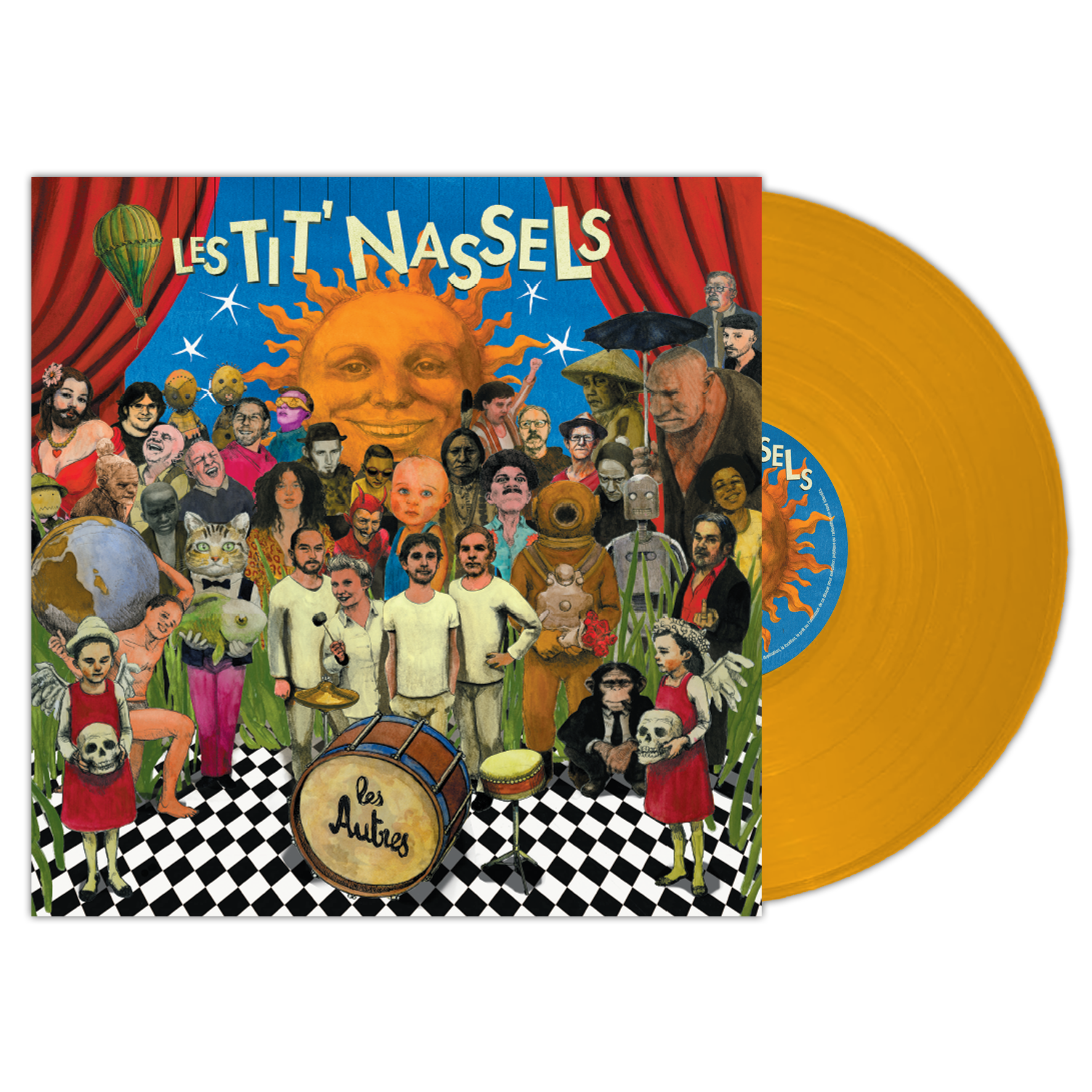 Vinyle couleur numéroté édition limitée “Les autres“