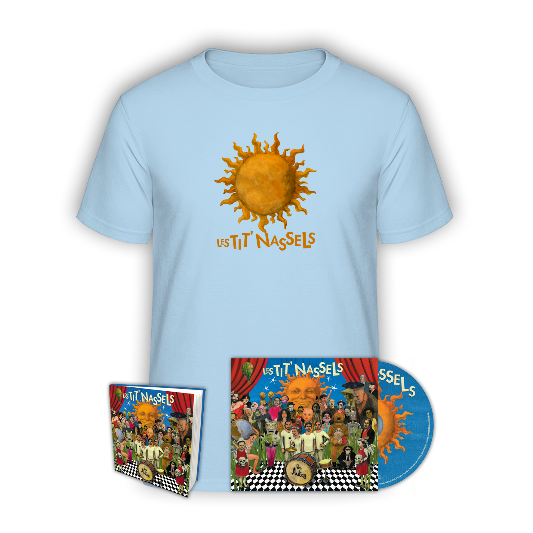 CD + T-shirt + Carnet de notes “Les autres“